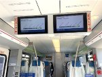 Interior of Metrolink Arrow Stadler Car 